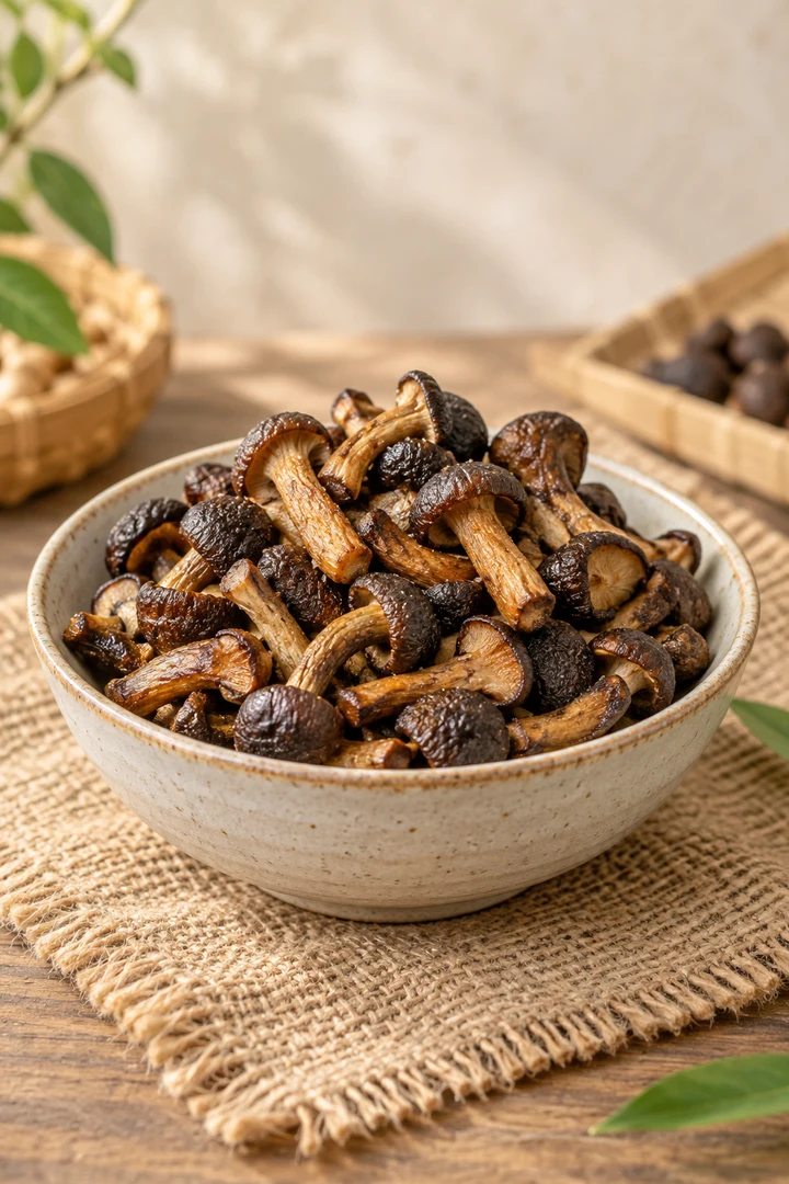 Ảnh minh họa Snack Nấm Mối Đen